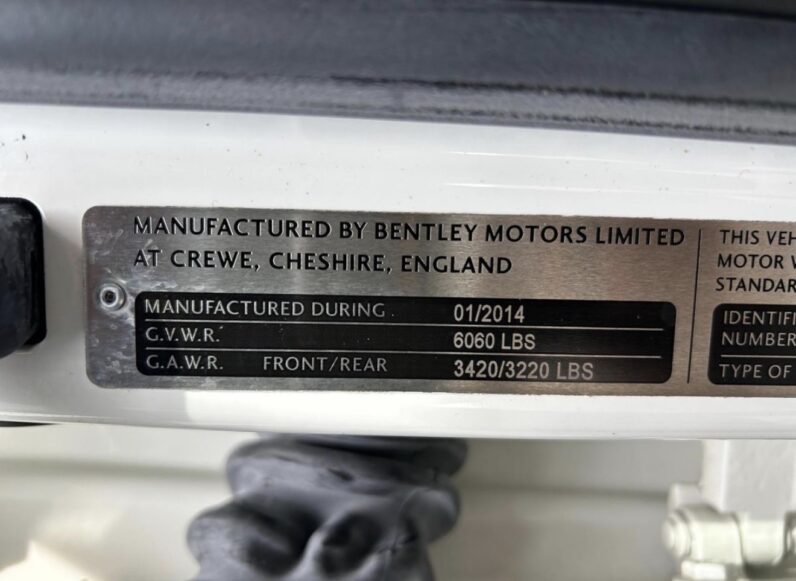2014 Bentley Continental GT V8 S